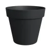 Pot polypro noir o25cm