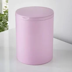 Poubelle ronde de salle de bain