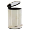 Poubelle ronde metal 3l - chic