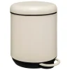 Poubelle sdb 5l duo ivoire five