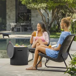 Pouf d'exterieur 5 en 1