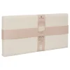 Pouf pliable double soana blanc