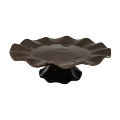 Presentoir a gateau bords vague