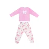 Pyjama fille polare noeud rose