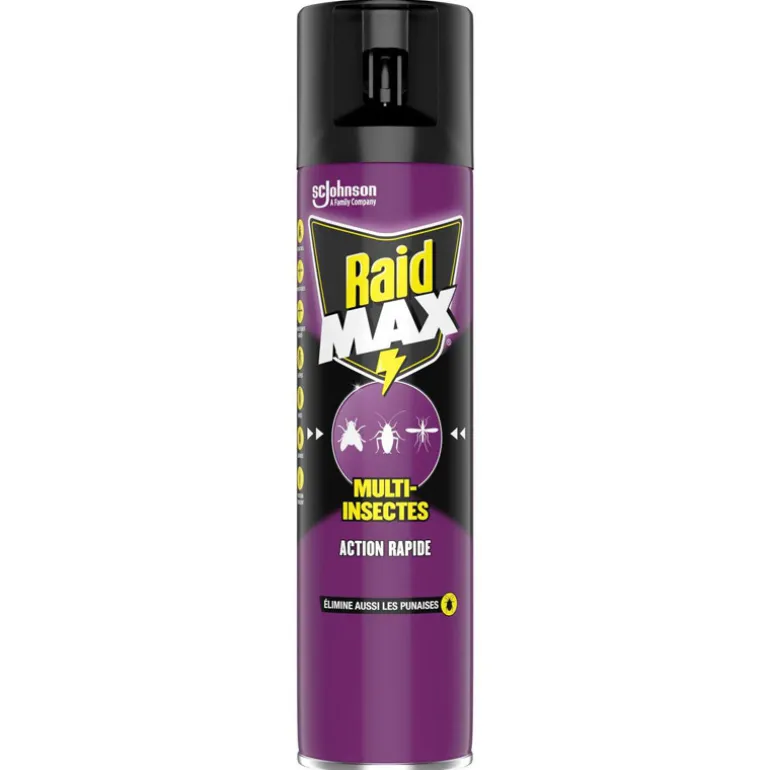 Raid max aerosol multi insectes