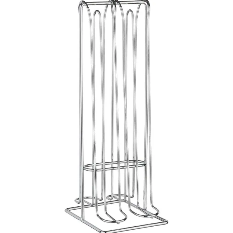 Range capsules metal gris