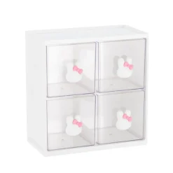 Rangement lapin 4 tiroirs