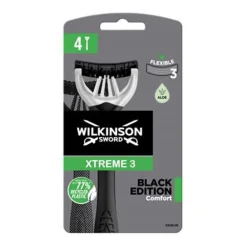 Rasoirs x4 xtreme black