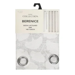 Rideau jacquard berenice