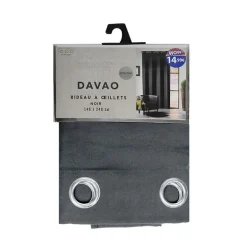 Rideau oeillets davao 140x240c