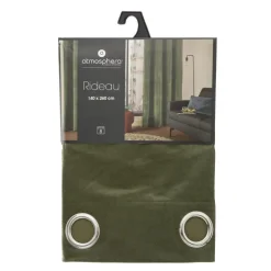 Rideau 140x260 lilou kaki