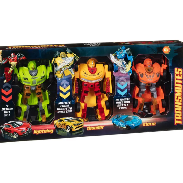 Robots transformables x3