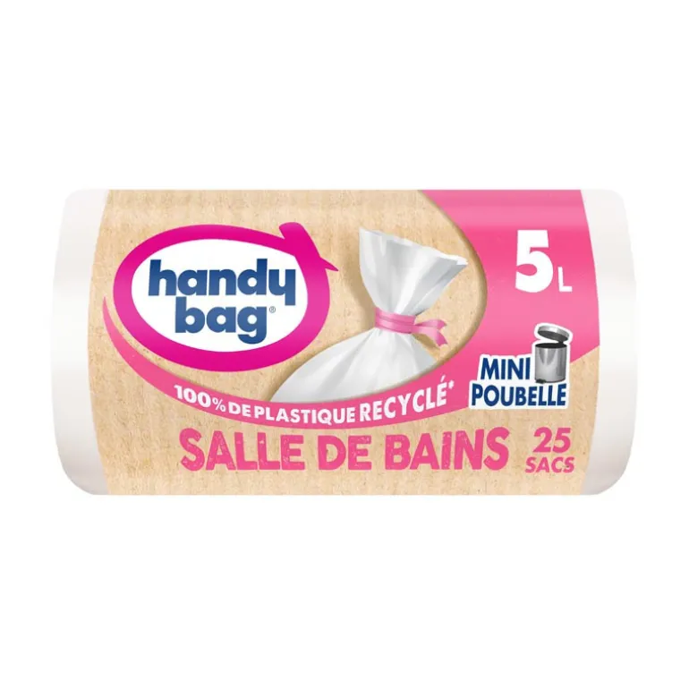 Sacs poubelle 5l x25 liens