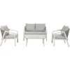 Salon de jardin avec coussins ni