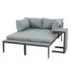 Salon de jardin modulable monaco