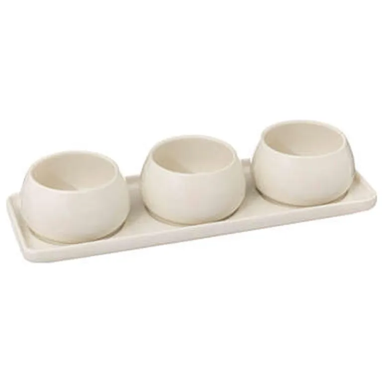 Service aperitif nora 4 pieces