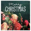 Serviette photoprint noel 38x38c