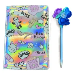 Set carnet et stylo kawaii