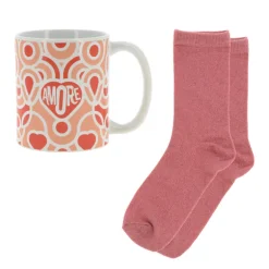 Set coffret mug et chausettes