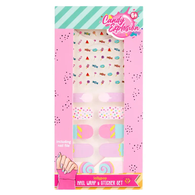 Set creation autocollants ongles