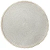 Set de table ronds naturels x4