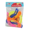 Set frisbees