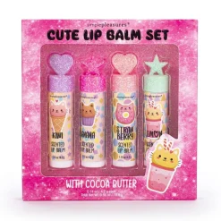 Set x4 baumes a levres bouchon t
