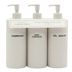 Set x3 distributeur a savon