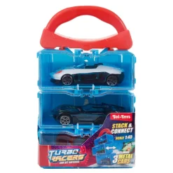 Set x3 voitures turbo racers 2as