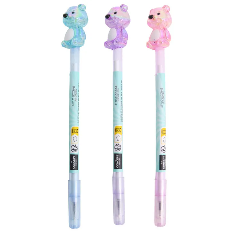 Stylo avec topper