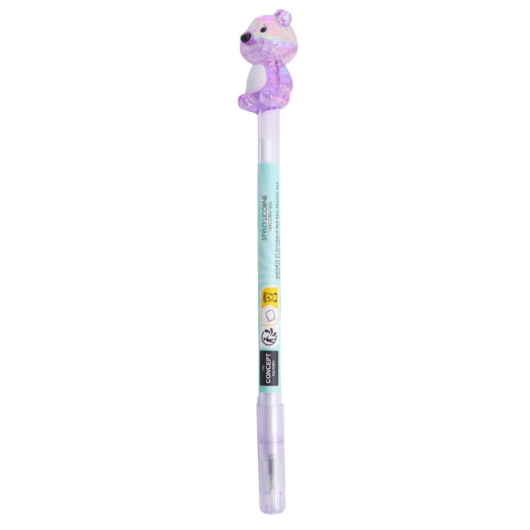 Stylo avec topper