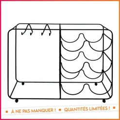 Support bouteille de vin