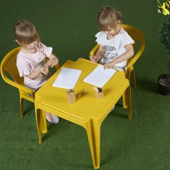 Table enfant vert