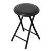 Tabouret pliable noir