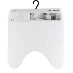 Tapis contour blanc