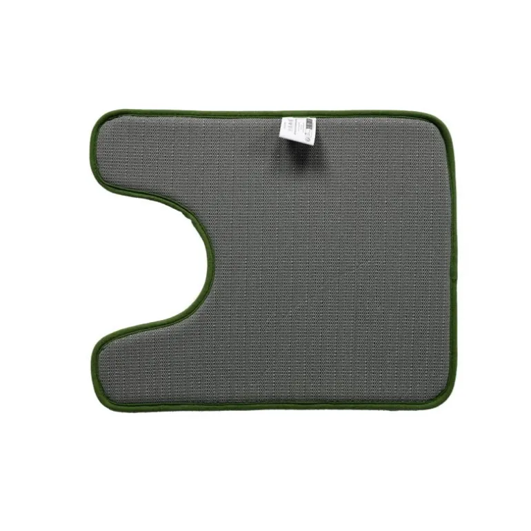 Tapis contour teddy fleece vert