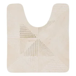 Tapis contour wc absorbant chic