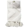 Tapis de bain diamant ecru