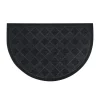 Tapis demi lune 40x60 damier