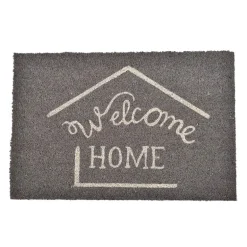 Tapis imprime welcome 40x60cm