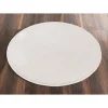 Tapis microplush d120 blanc