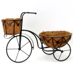 Tricycle decoratif en metal