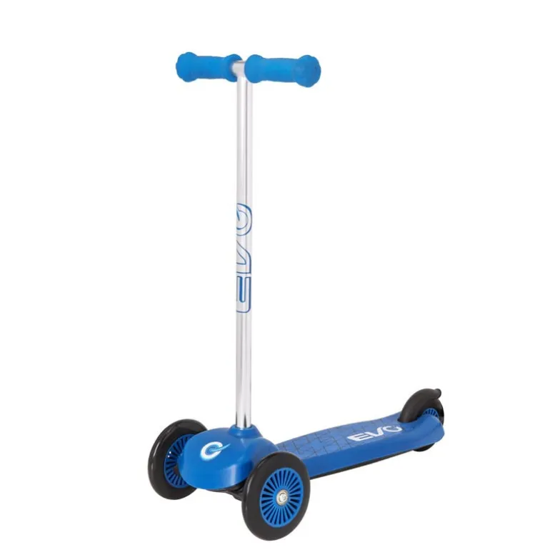 Trottinette 3 roues evo bleue