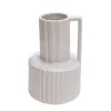 Vase pichet ceramique strie