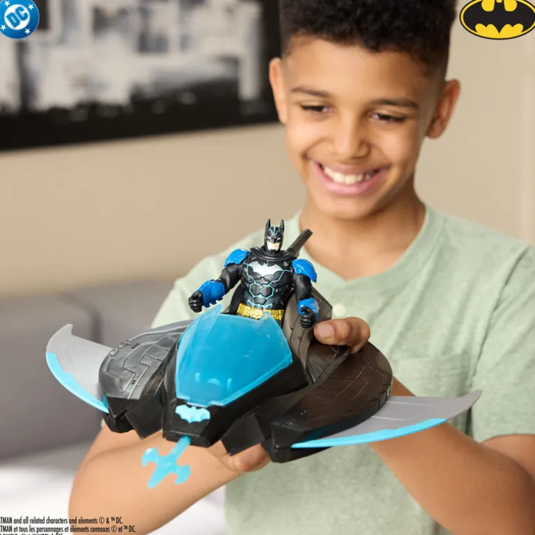 Vehicule ninja batman avec figur