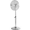 Ventilateur sur pied chrome