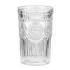 Verre haut transp embosse 350ml