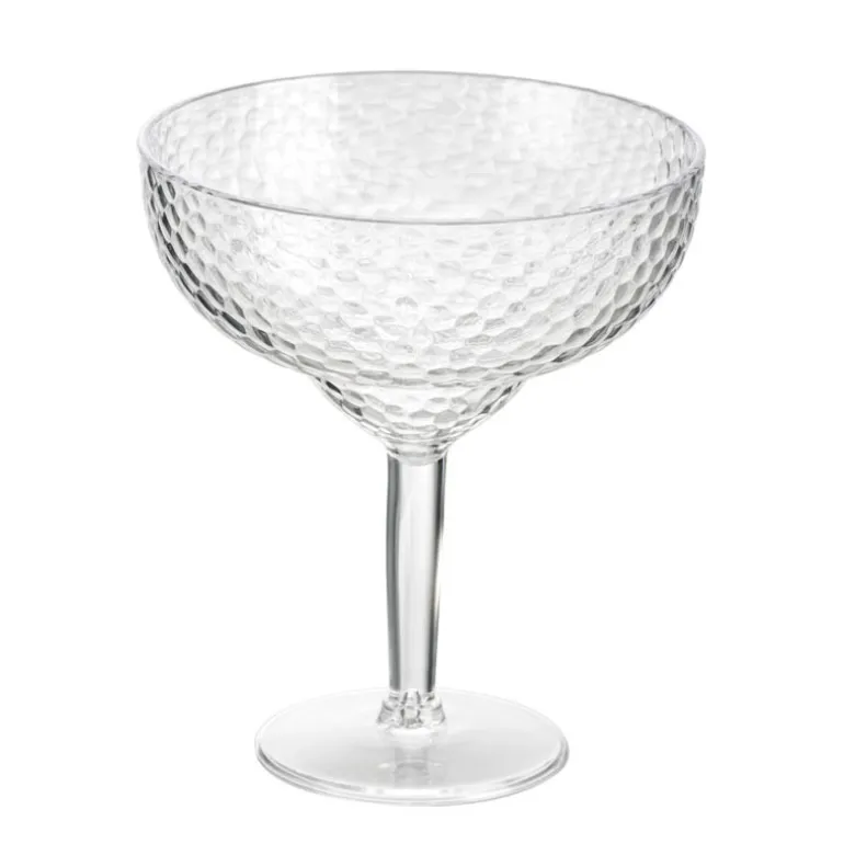 Verre margarita craquele transpa
