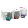 6 verres bas adora fond couleur