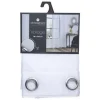 Voilage devo feuil blc 140x240